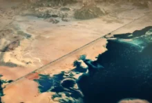 The Line of Project Neom - Artistic render