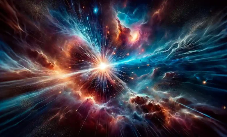 The Big Bang (Illustrative) - Image by Juergen Striewski from Pixabay